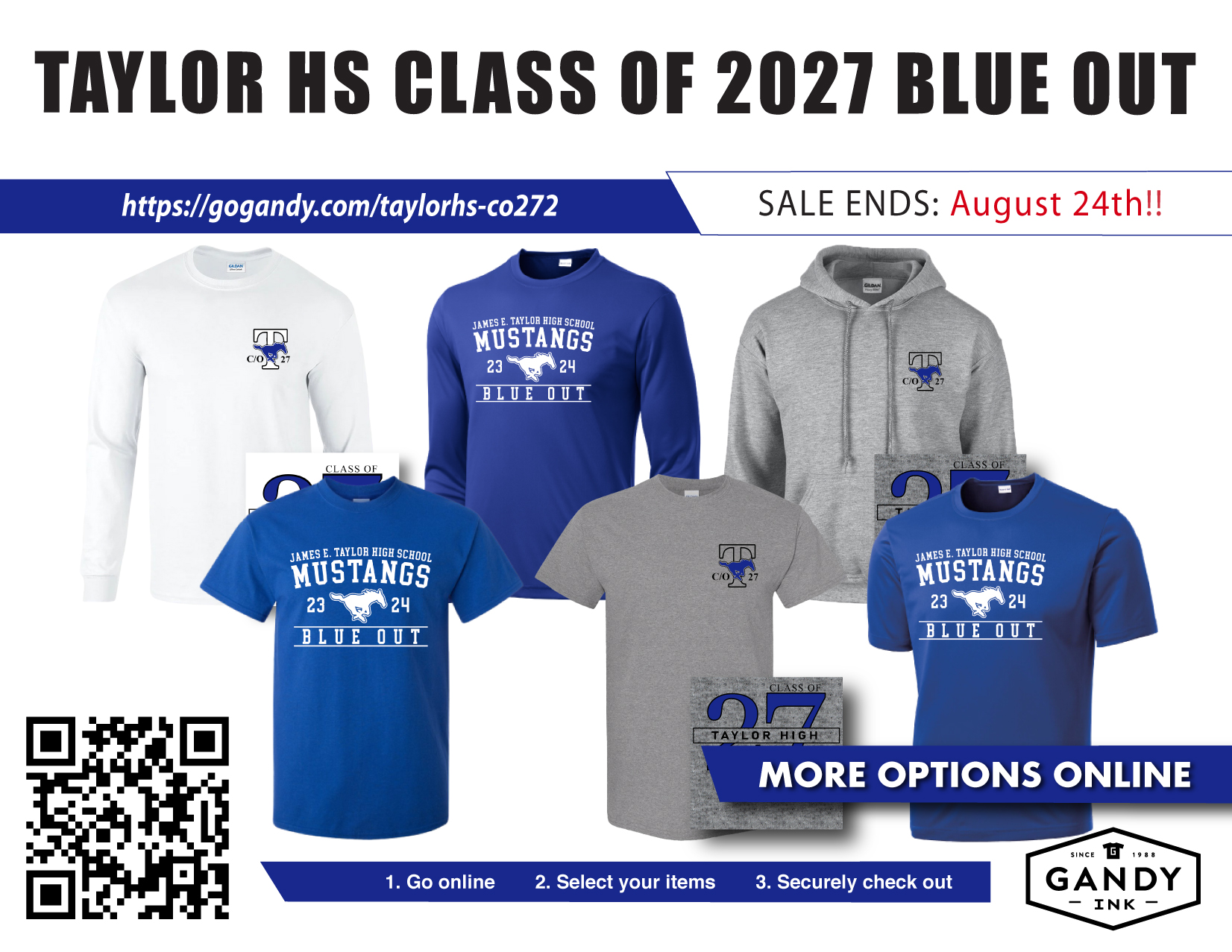 THS Class of 27 Blue Out